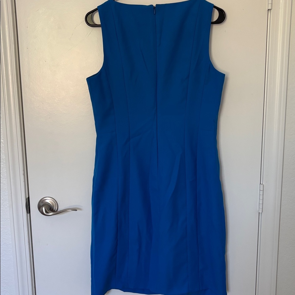 Halogen Vibrant Blue Business Casual Dress - Picture 4 of 6